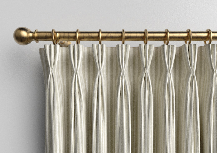 Emily Bond Oscar Stripe, Linen - Made to Measure Curtains - Image 11